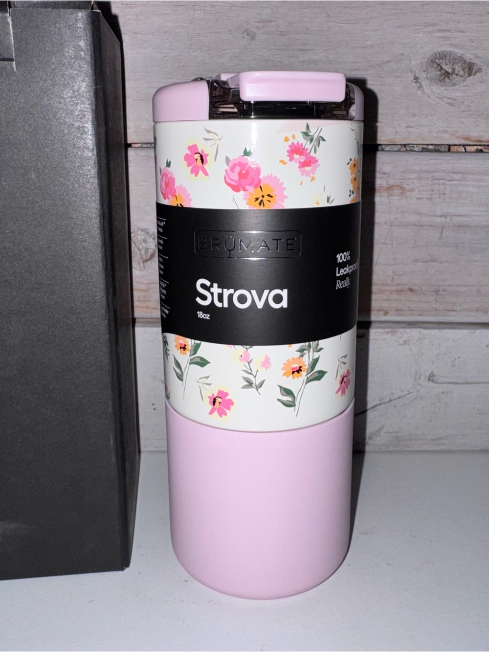 Brumate 18oz Ceramic Lined STROVA Tumbler - Wildflower Whisper New in Box!